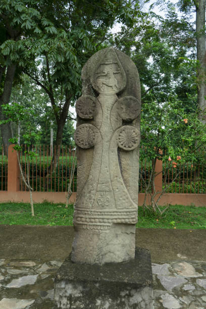 istock Monolith, Kasomari , Golaghat district, Kachari kingdom, Stone sculpture, Archaeological site, Assam, Northeast India 2154238330