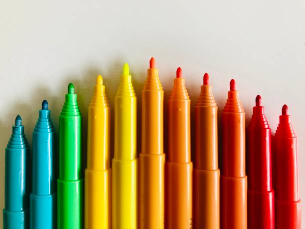 istock colorful marker or highlighter isolated on white background 2154242821