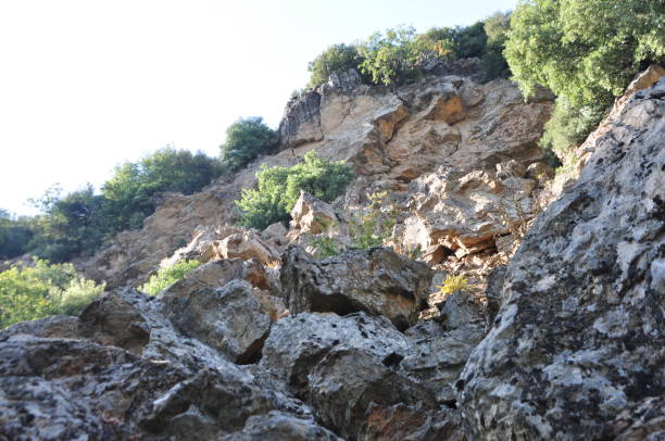 istock Pattern of rock in the mountains 2154249940