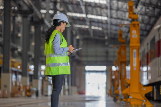 istock A locomotive engineer manager trains staff, coordinates teams, dispatches work orders and schedules 2154252191