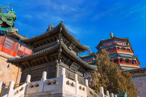 istock Baoyun Bronze Pavilion at Beijing Summer Palace 2154255328