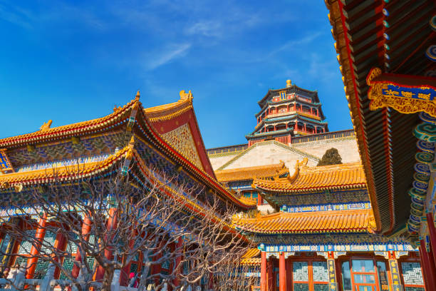 istock Hall of Dispelling Clouds (Paiyundian) at Beijing Summer Palace 2154255340