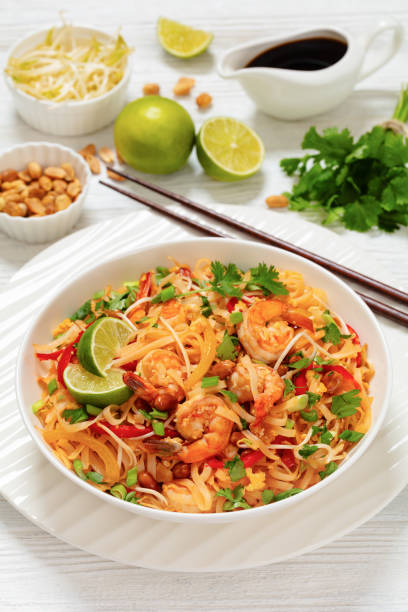 istock pad thai with shrimps, peanuts, eggs, bean sprouts 2154255720
