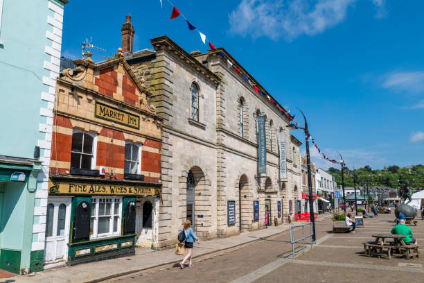 Truro, UK. 21 May 2024. Exterior of The Hall for Cornwall in Truro, an arts venue in the city centre.