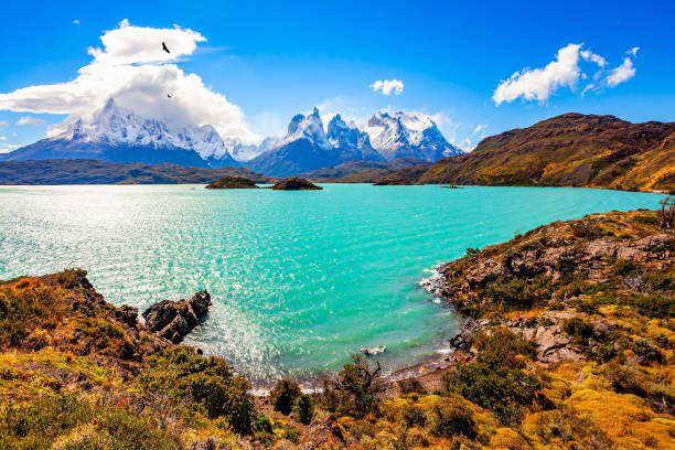 istock The water has azure color 2154268724