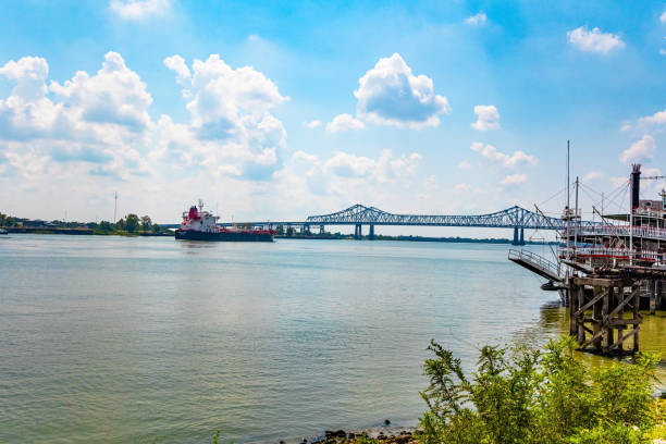 istock Bridge over the Mississippi 2154268737