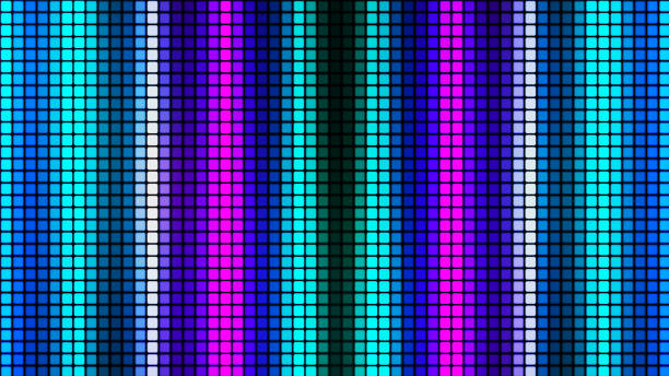 Abstract pixelated background with color gradient. Space for copy.
