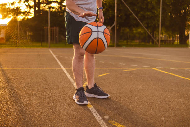 istock Lovely day to play basketball 2154279738