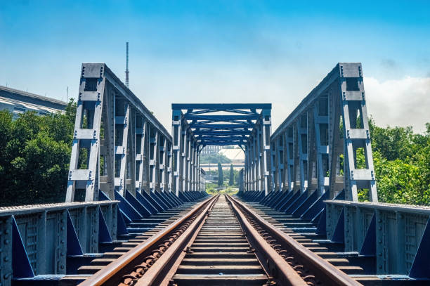 istock a large steel truss bridge for a single track railway in Indonesia 2154285452