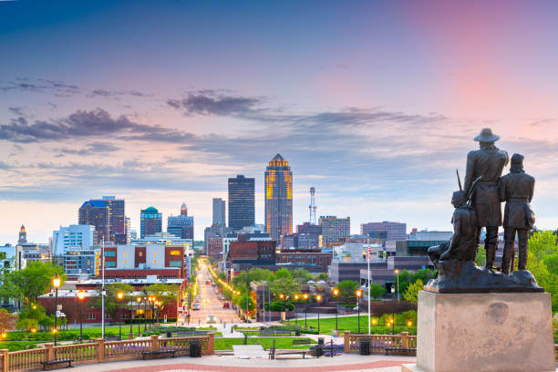 istock Des Moines, Iowa, USA 2154287693