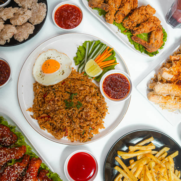istock food and drink menu variants available at the cafe 2154294336