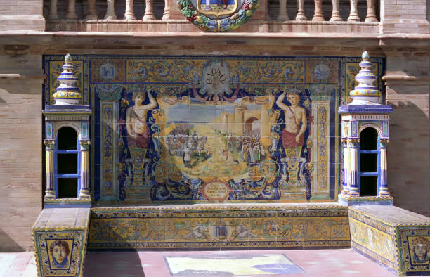 istock close-up of a majolica mosaic 2154298183