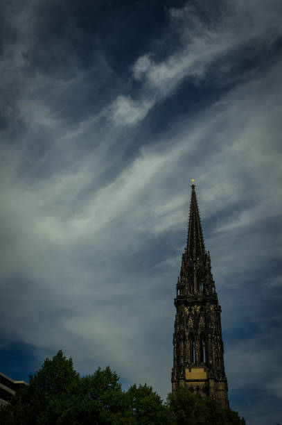 istock spire of st.nicholas church 2154298370