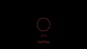 Loading Screen Animation Red Loading Animation With Black Background ...
