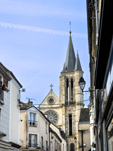 istock Cultural Heritage Explored: Journeying through Brie-Comte-Robert Timeless Street Scenes 2154299677