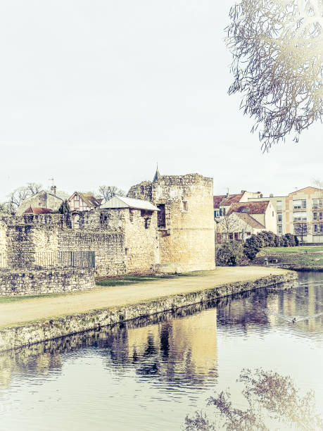 istock Cultural Heritage Explored: Journeying through Brie-Comte-Robert Timeless Street Scenes 2154299687