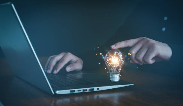 istock innovative technology in science and communication concept,Innovation, Hands holding light bulb for Concept new idea concept with innovation and inspiration. 2154310718