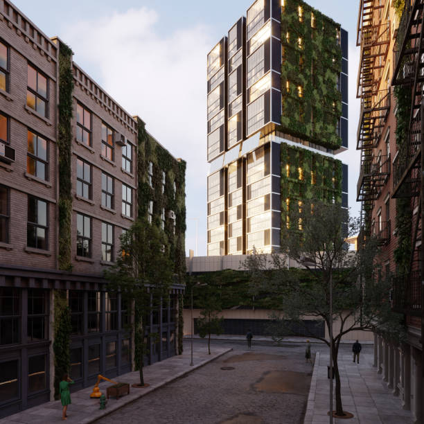 istock Sustainable green building 2154318058