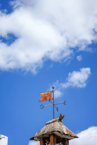 istock A weather vane with the four cardinal directions. 2154320758