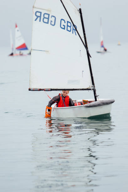 istock Young girl sailing 2154330742