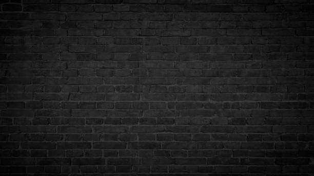 istock Empty  black concrete texture background, abstract backgrounds, background design. Blank concrete wall black color for texture background, texture background as template, page or web banner 2154336303