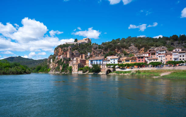 istock Miravet town, seen from the pier 2154340772