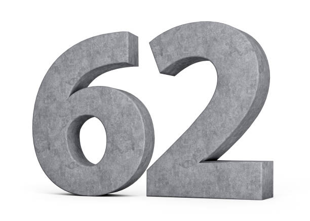 istock 3d Concrete Number Sixty two 62 Digit Made Of Grey Concrete Stone On White Background 3d Illustration 2154343471