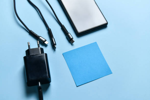 Reminding Oneself To Charge The Phone With A Blue Note