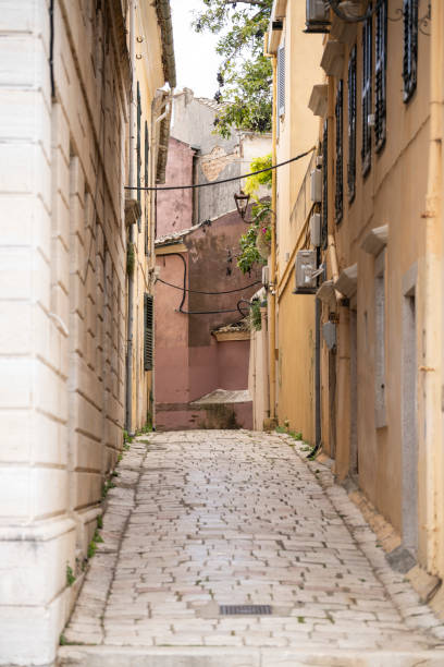 istock Corfu town in Greece 2154353756