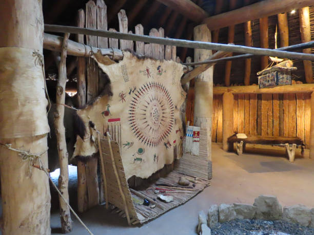 istock Knife River Indian Village 2154354387