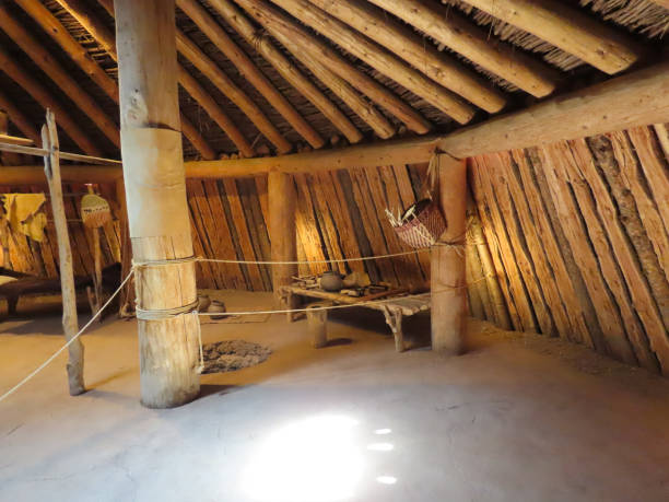 istock Knife River Indian Village 2154354388