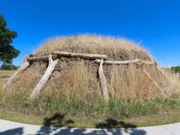 istock Knife River Indian Village 2154354390