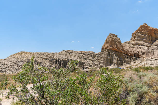 istock Campground at rock formations at Red Rock Canyon State Park, California 2154372736