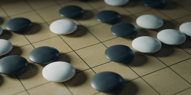 istock game of go concepts backgrounds. 3d rendering 2154373559