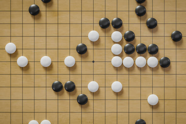 istock game of go concepts backgrounds. 3d rendering 2154373575