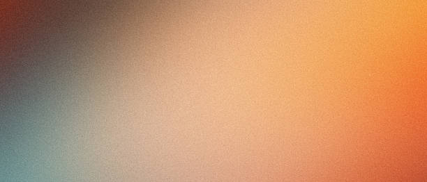 istock Orange teal beige yellow noisy color gradient background, grainy texture effect, poster banner header backdrop design 2154373987