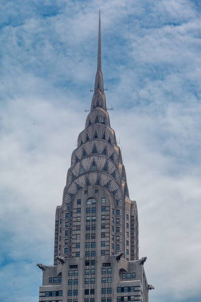 New York, USA - October 6, 2017: view to american famous skyscraper, the Metlife building and the Chrisler building on the East River in New York City.