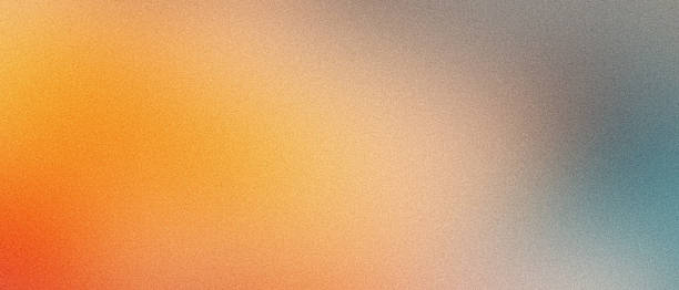 istock Orange teal beige yellow noisy color gradient background, grainy texture effect, poster banner header backdrop design 2154376073