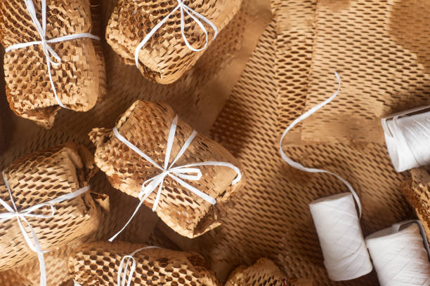 istock sustainable eco friendly honeycomb  gifts  wrapping 2154386134