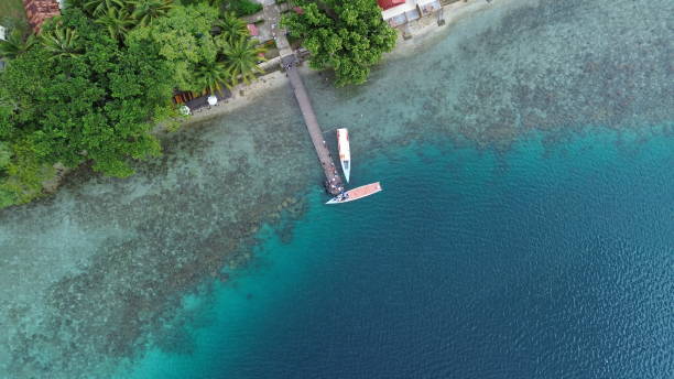 istock Aerial view of Island 2154395581