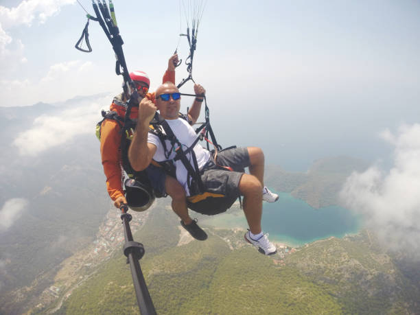 istock Paragliding on Oludeniz Fethiye 2154396961