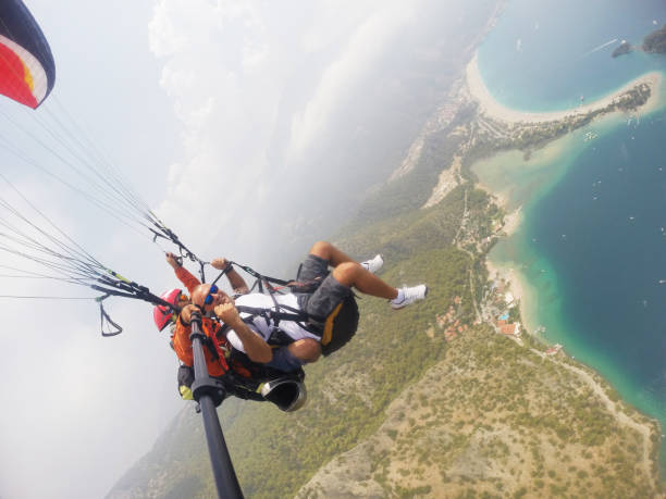 istock Paragliding on Oludeniz Fethiye 2154397088