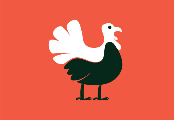 turkey symbol vector illustration of turkey symbol free thanksgiving pic stock illustrations