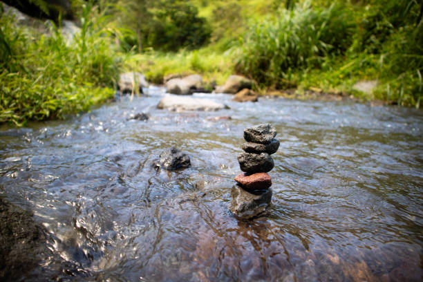 Wellbeing, Stone - Object, Zen-like, Tranquility, Nature