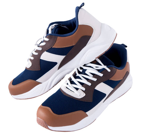 istock Sneakers shoes isolated on a white background. 2154405108