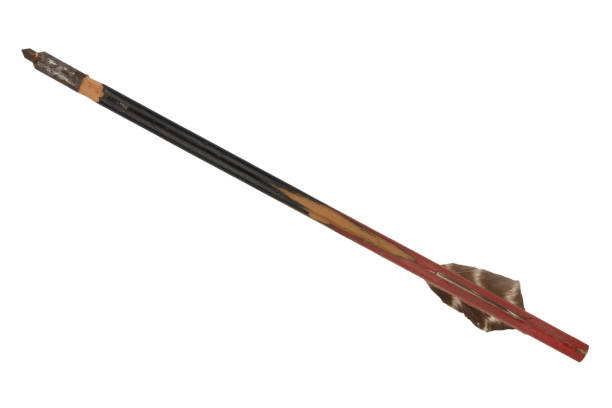 istock Wooden crossbow bolt 2154405492