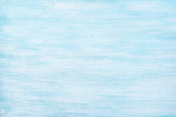 istock Blue painted abstract wooden texture background in horizontal composition 2154405631
