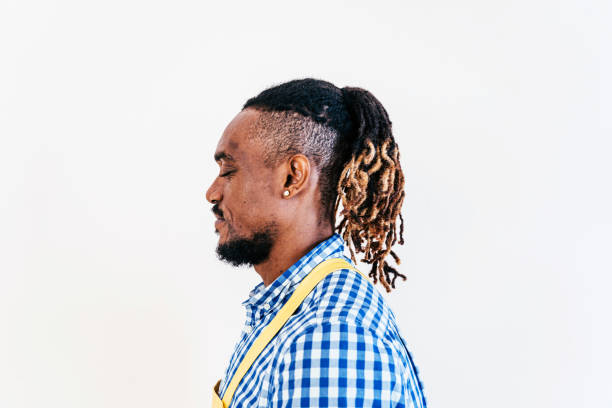 istock Portrait of man with dreadlocks 2154417329
