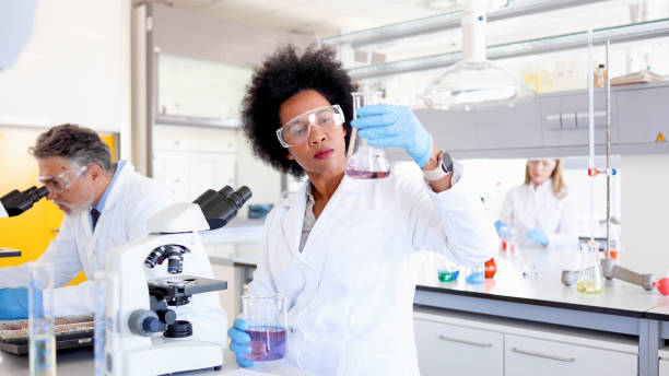istock Researchers working at the laboratory 2154437971