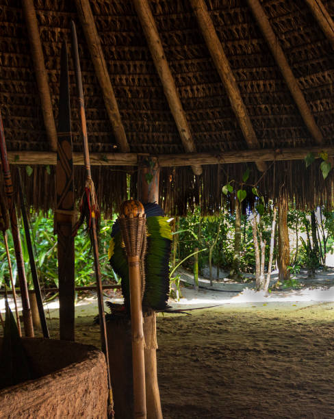 istock Native house of indigenous people 2154438702